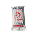 White bag of deer feed