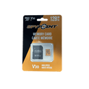 128GB Micro SD card in ornage and clck packaging 