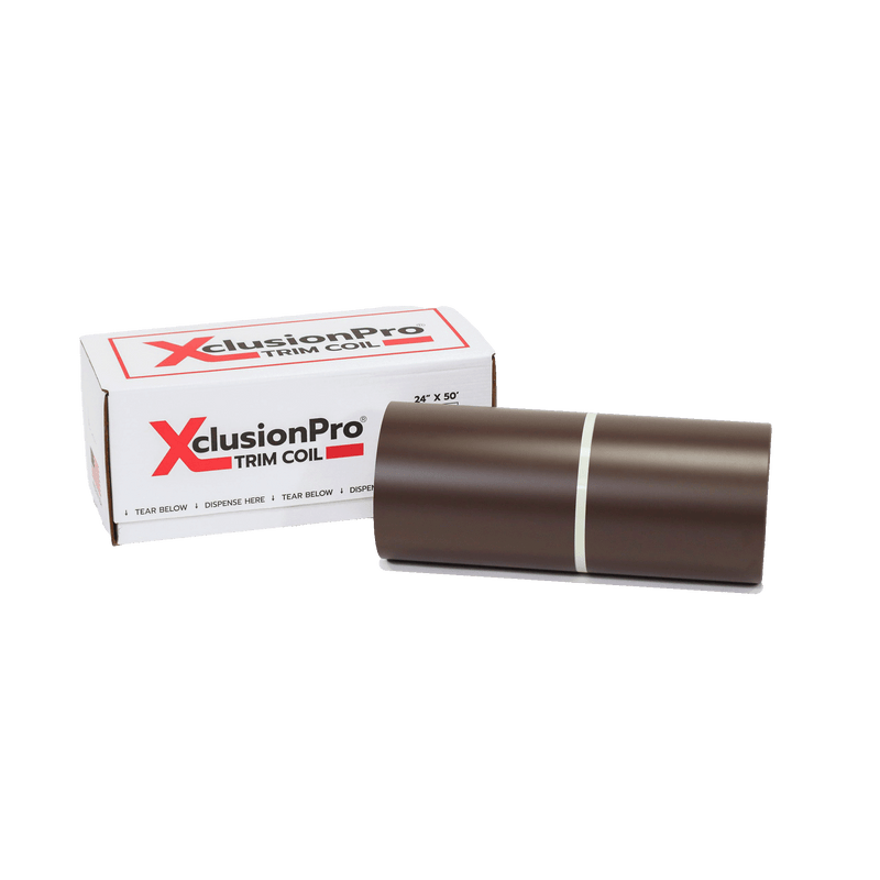 XclusionPro trim coil packaging on a white background