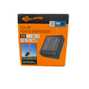 solar lithium battery to energize an electric fence