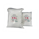 Bags of WCS Sodium Benzoate in 5lb and 1lb sizes