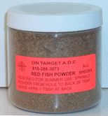 On-Target  Red Fish Powder - 16 oz.