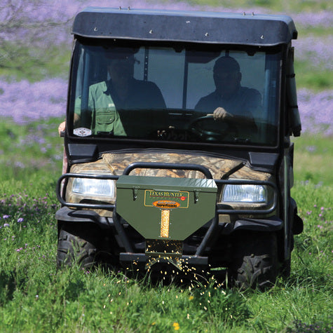 Texas Hunter Products Road Feeder on UTV front