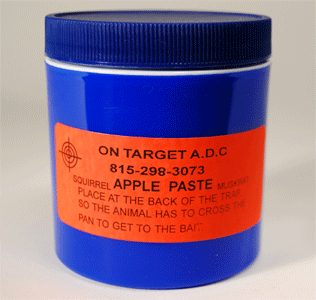 On-Target  Apple Paste Bait 6 oz.