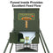 300lb Wildlife Trophy Feeder with EZ Lift Tripod System cut away of motor compartment 